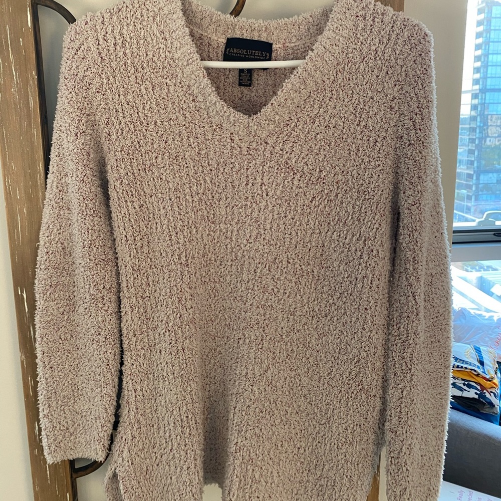 Pink sweater